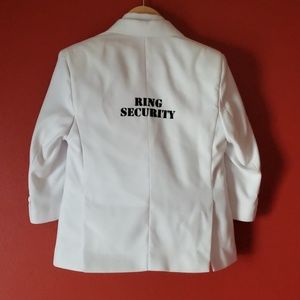 Little Boy's  "Ring Security"  Wedding Tuxedo